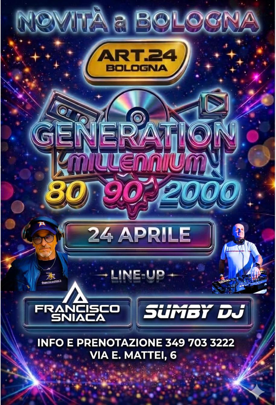 GENERATION MILLENIUM - '80 '90 2000